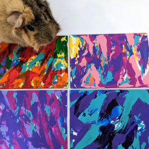 Custom Guinea Pig Painting Made to Order